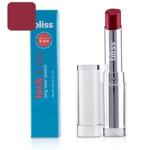 Bliss lock & key long wear lipstick in color ‘good and red-dy’
